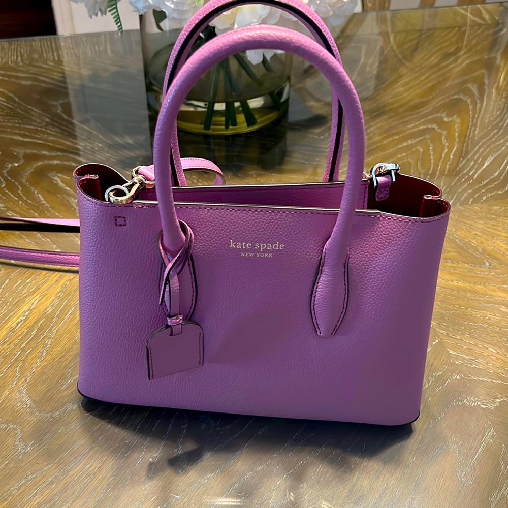 Kate spade small handle bag pastel purple